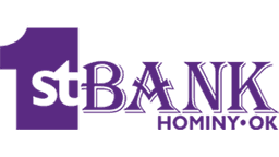1st Bank in Hominy logo